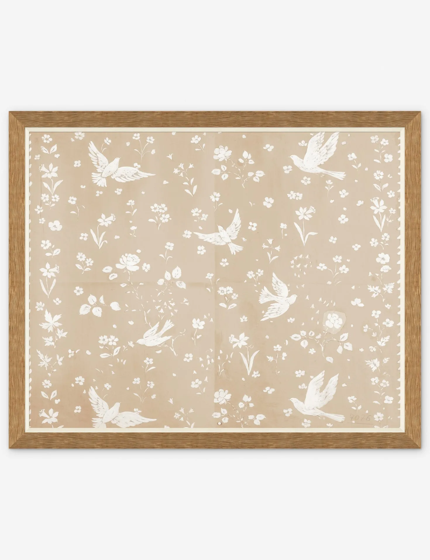 Birds and Flowers Print by Paule Marrot
