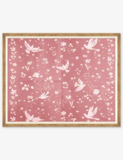 Birds and Flowers Print by Paule Marrot