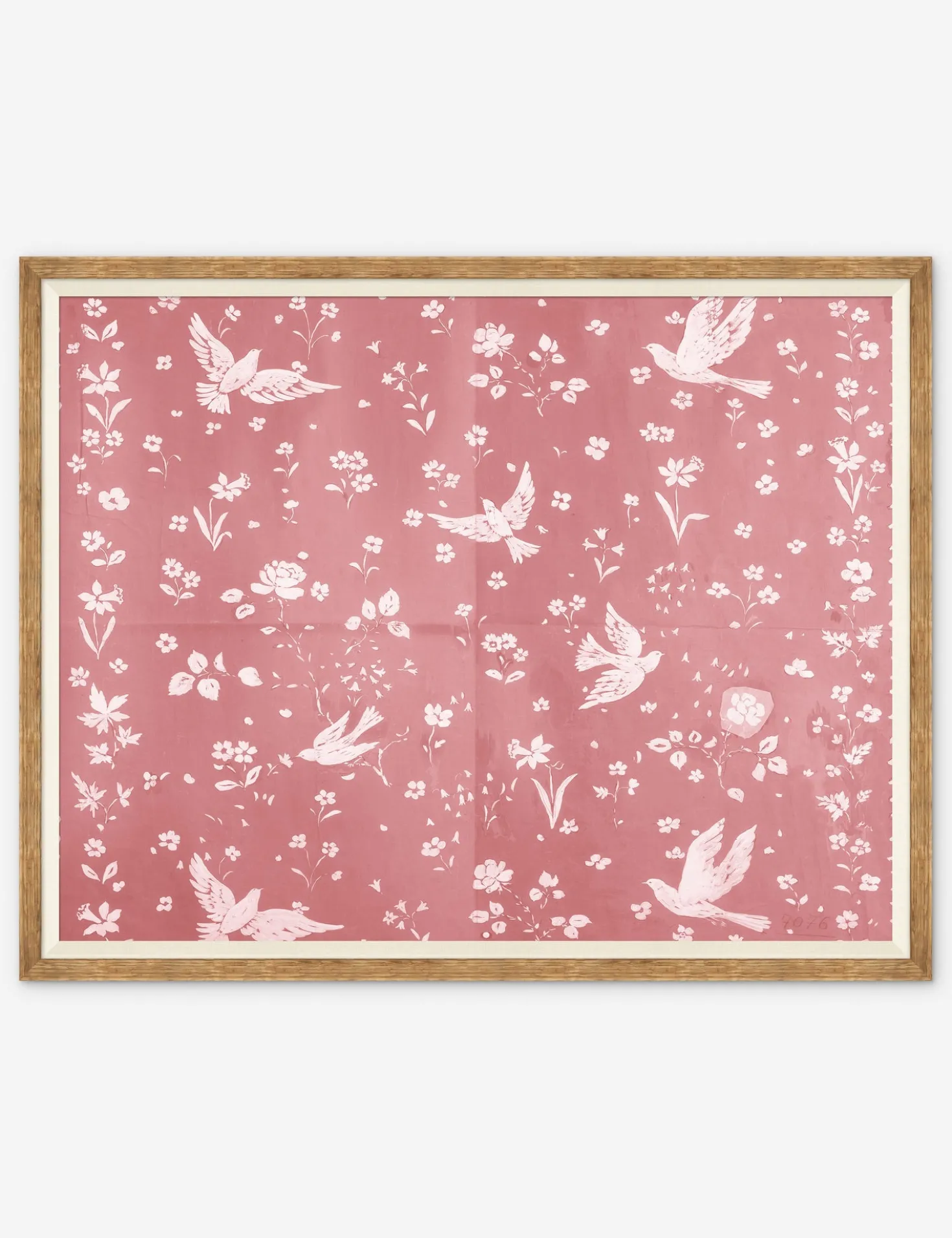 Birds and Flowers Print by Paule Marrot