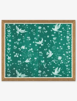 Birds and Flowers Print by Paule Marrot