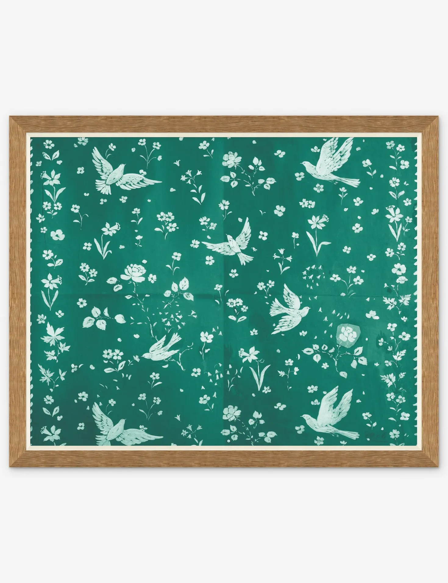 Birds and Flowers Print by Paule Marrot
