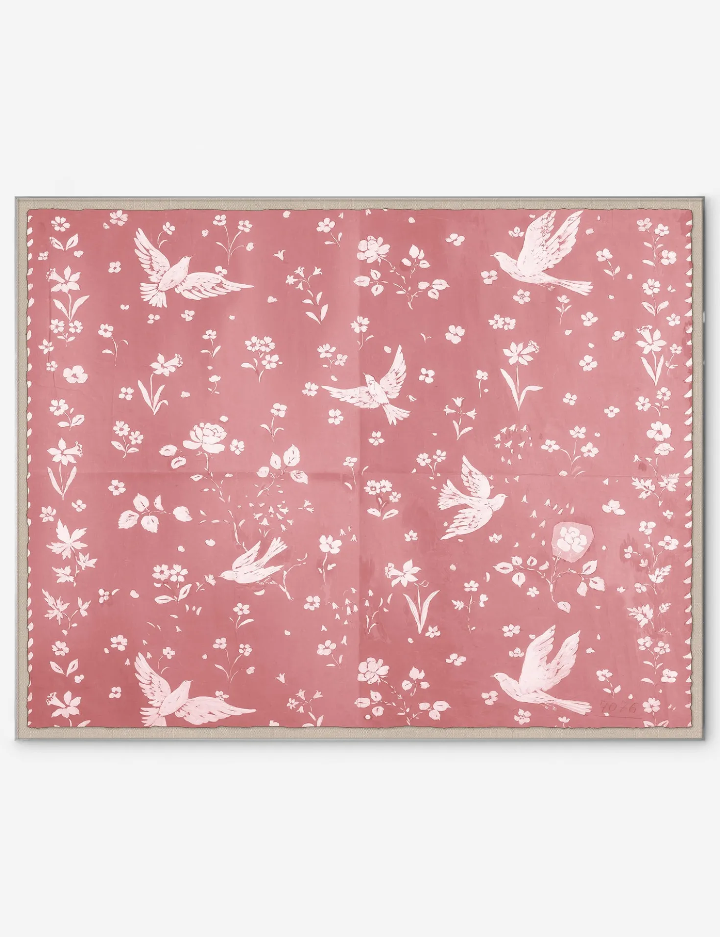 Birds and Flowers Print by Paule Marrot