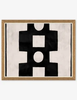 Black and White Print by Paule Marrot