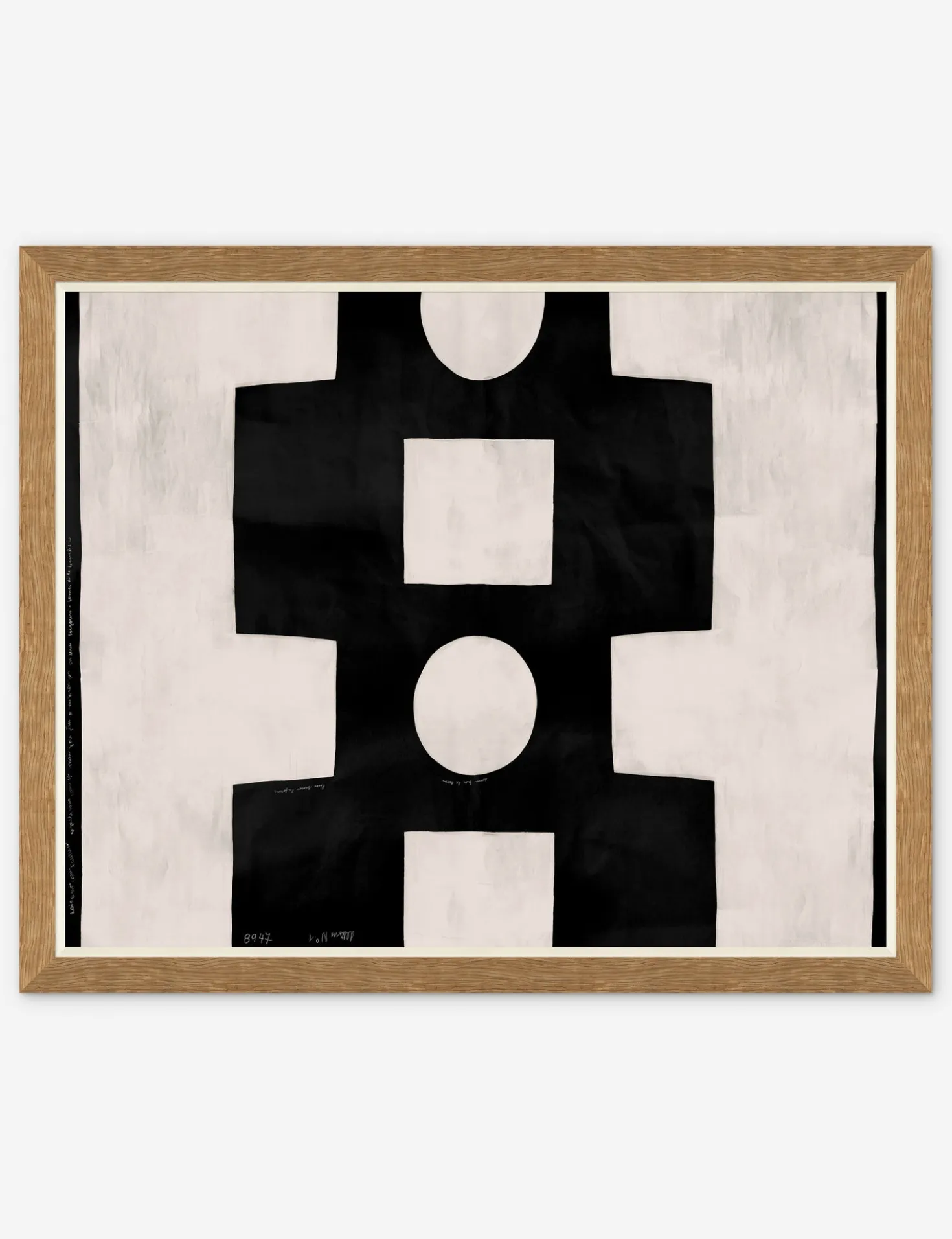 Black and White Print by Paule Marrot