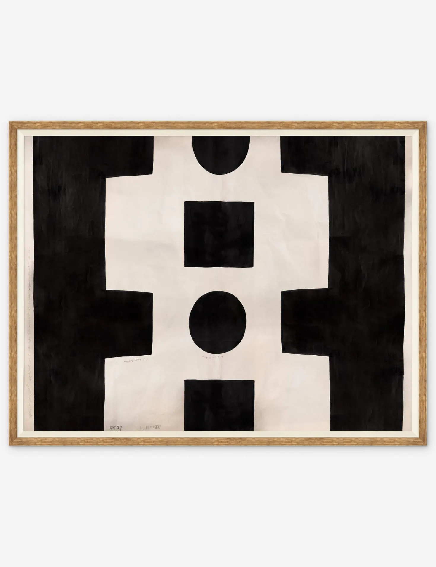Black and White Print by Paule Marrot