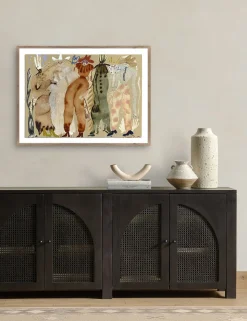 Blind Leading The Blind Wall Art by Caroline Pinney