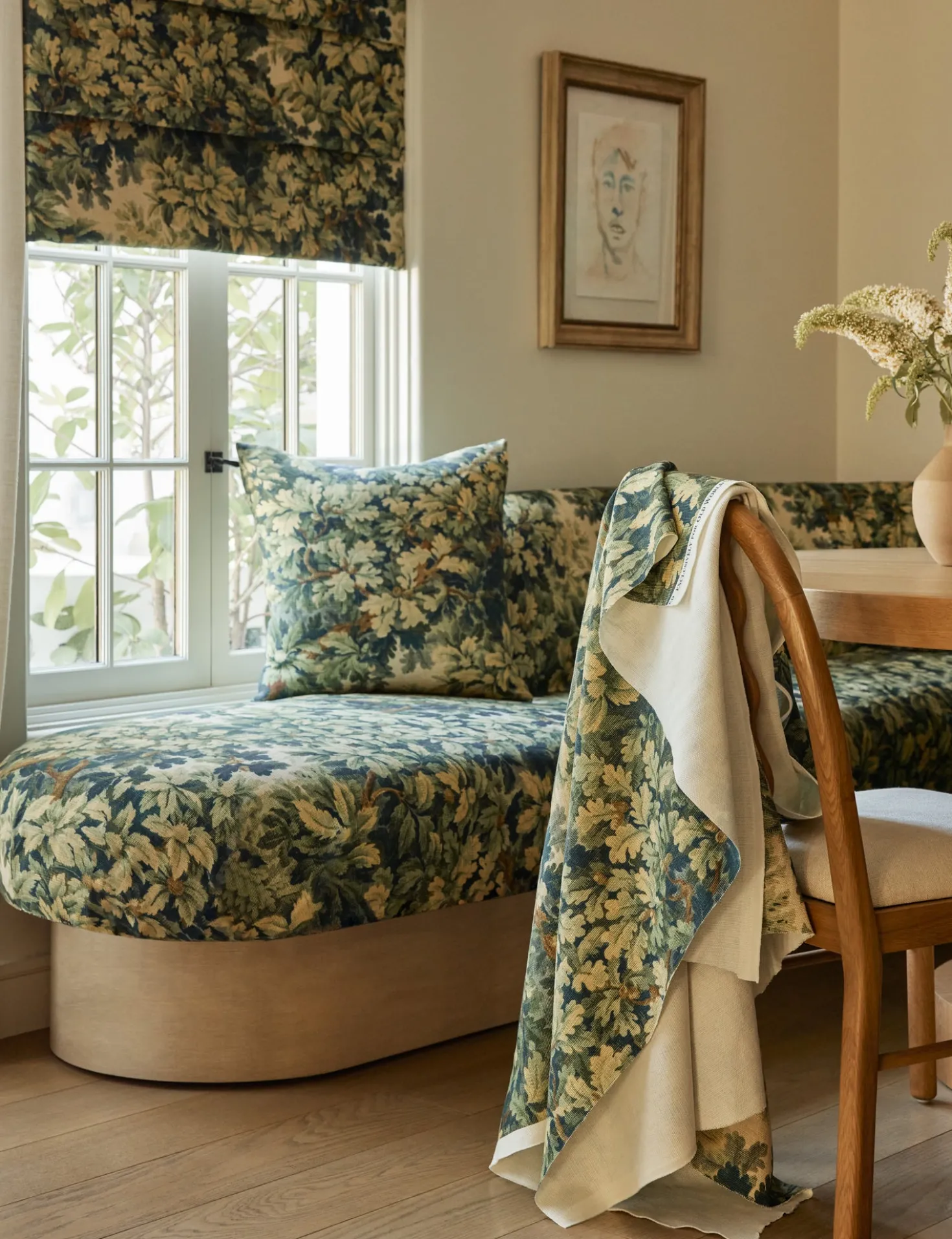 Bois de Chene Cotton Fabric by Scalamandré