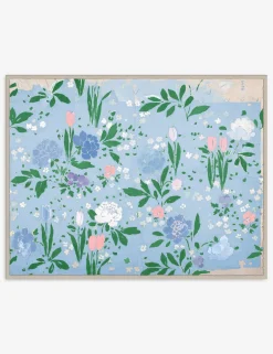 Bonjour Pivoine Print by Paule Marrot