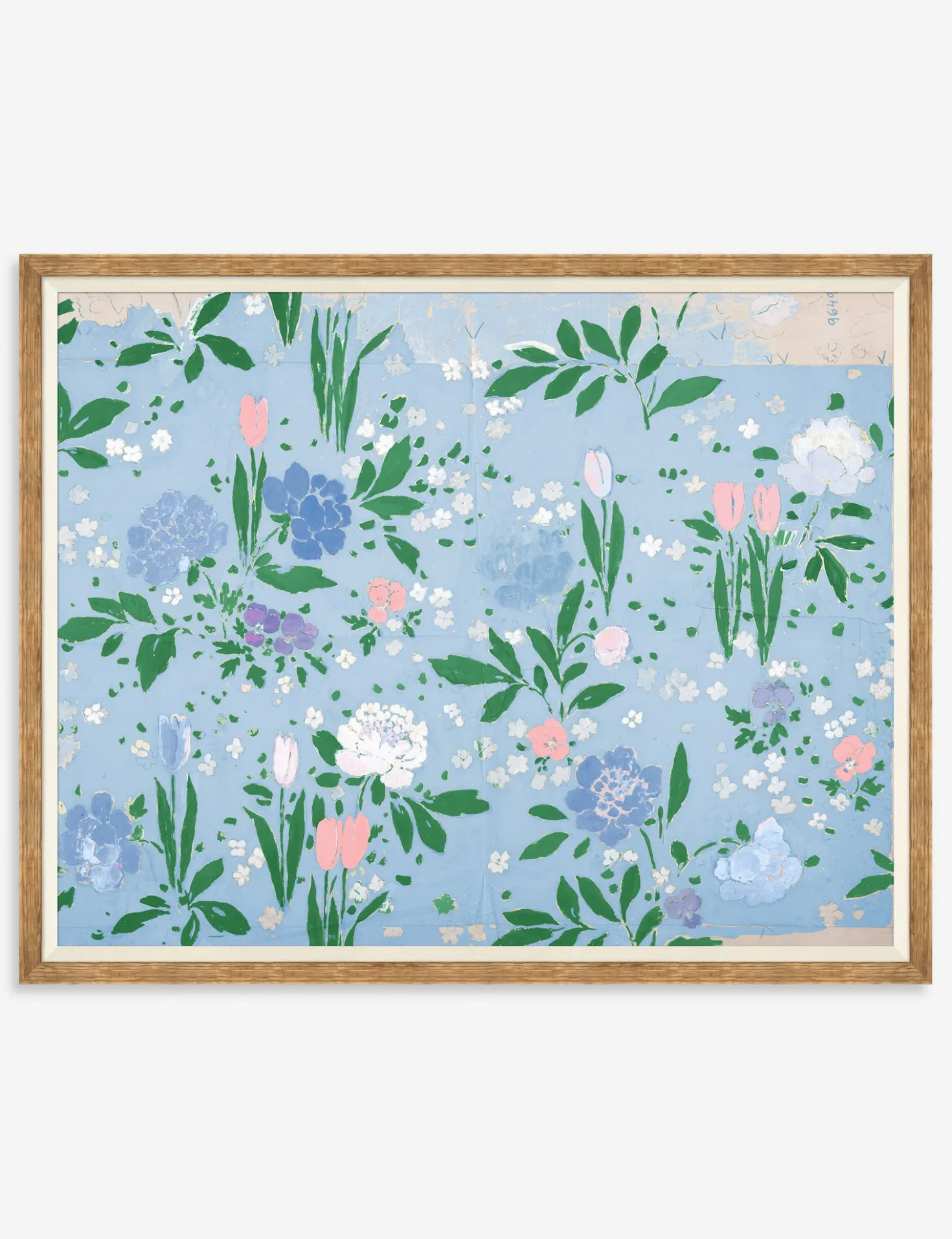 Bonjour Pivoine Print by Paule Marrot