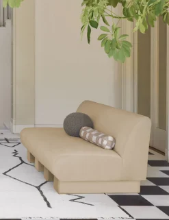 Bouclé Ball Pillow by Sarah Sherman Samuel