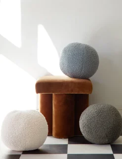 Bouclé Ball Pillow by Sarah Sherman Samuel