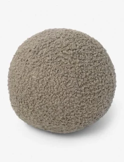 Bouclé Ball Pillow by Sarah Sherman Samuel