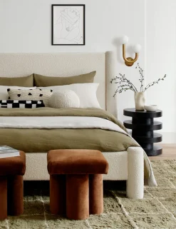 Bouclé Ball Pillow by Sarah Sherman Samuel