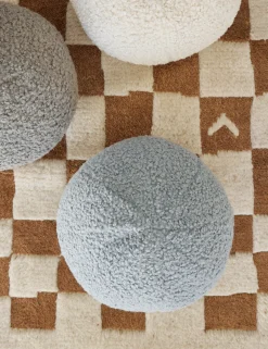 Bouclé Ball Pillow by Sarah Sherman Samuel