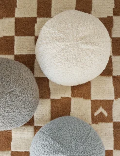 Bouclé Ball Pillow by Sarah Sherman Samuel