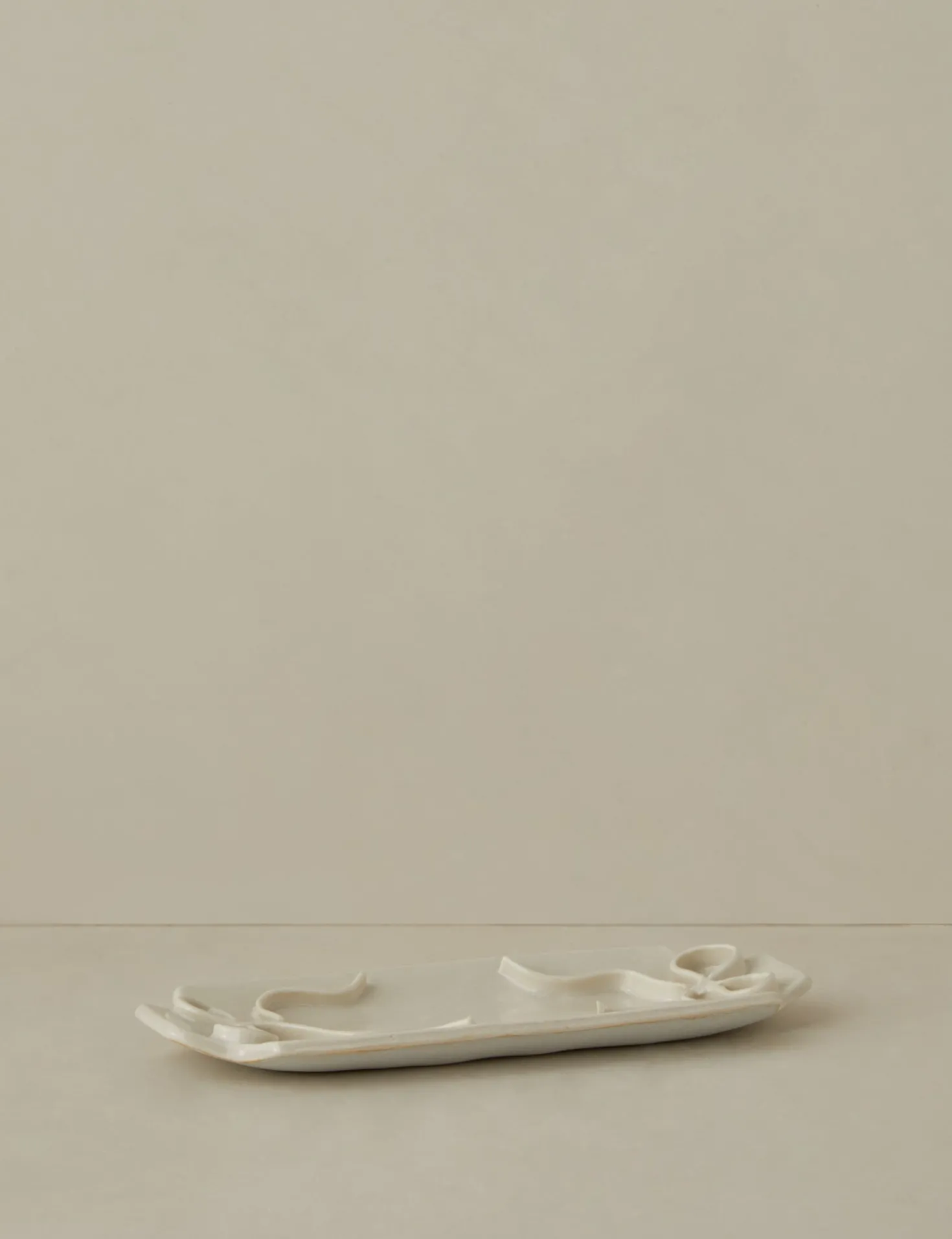 Bow Serving Dish by Stephanie Dawn Matthias