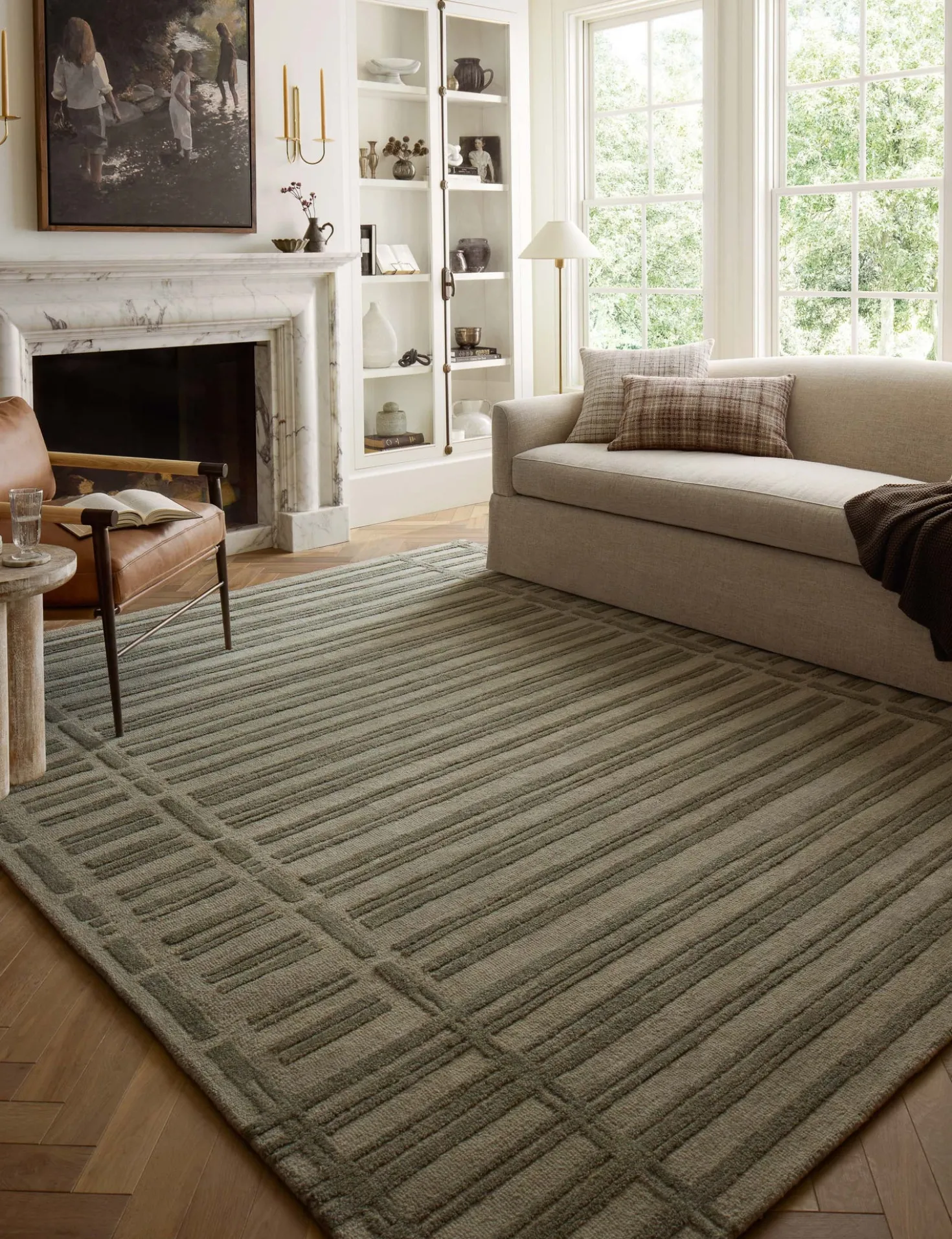 Bradley II Hand-Tufted Wool Rug by Chris Loves Julia x Loloi