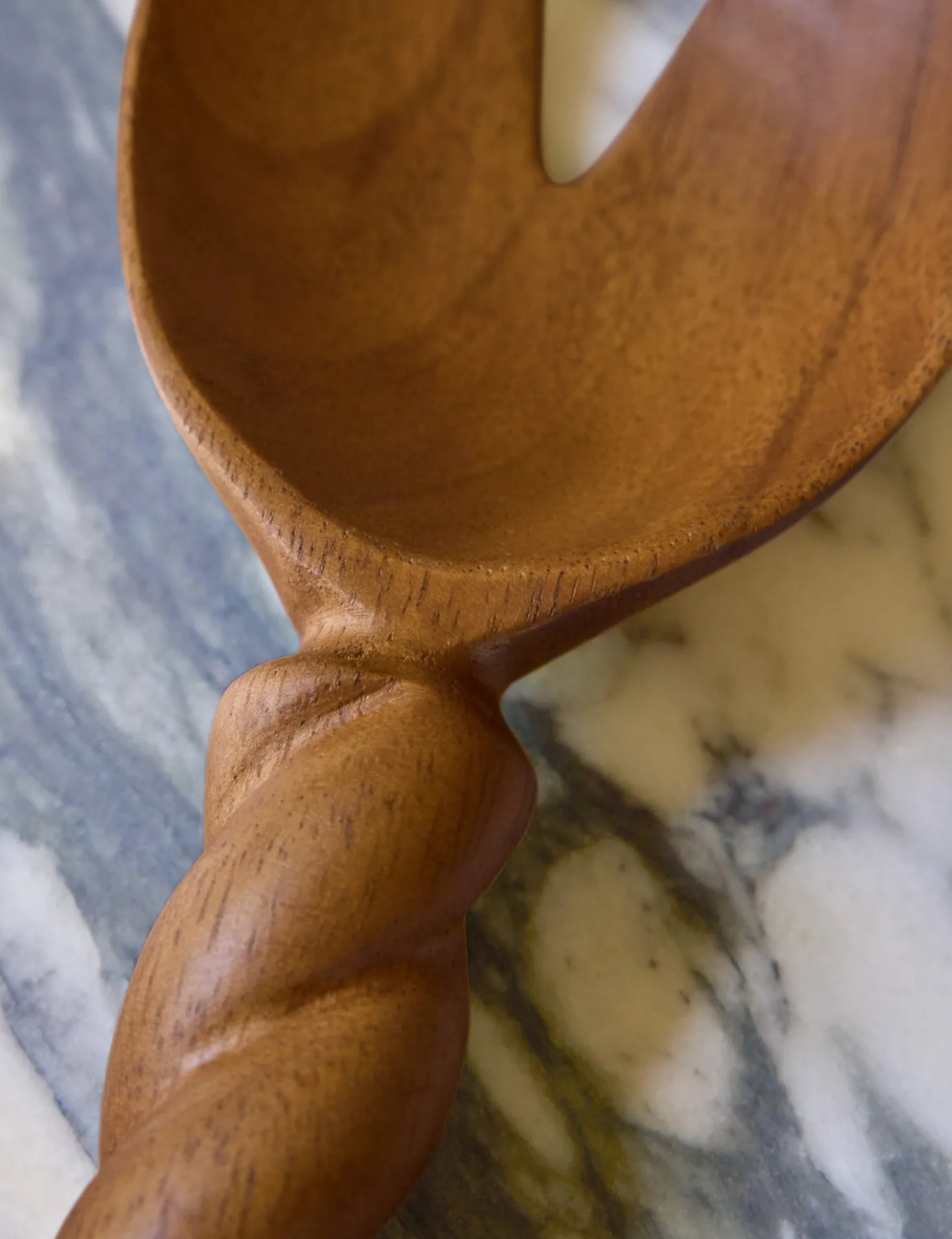 Braided Wood Salad Servers (set of 2) by Sarah Sherman Samuel