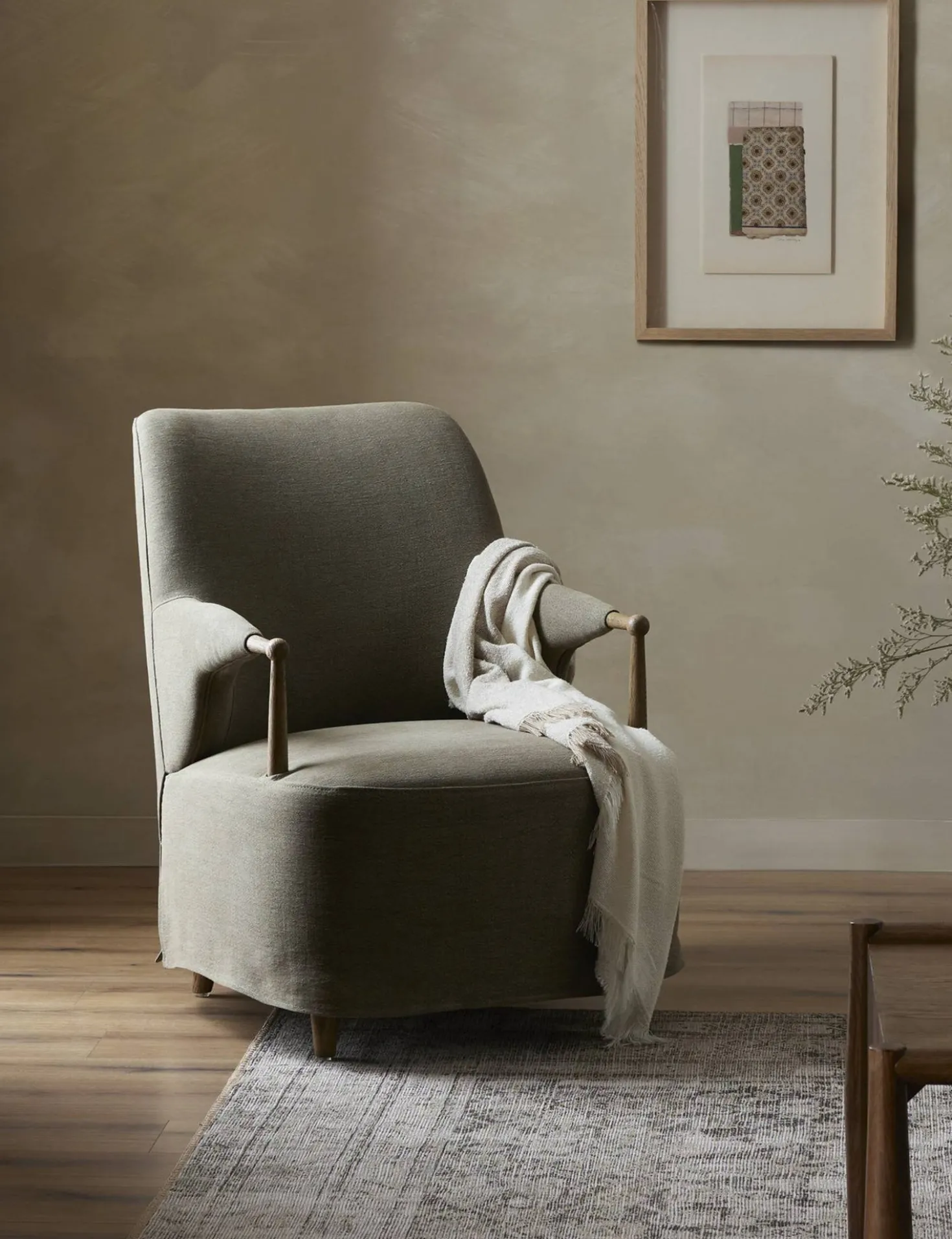 Brently Accent Chair by Amber Lewis x Four Hands