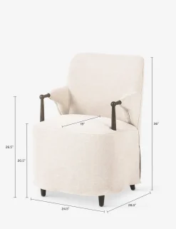 Brently Dining Chair by Amber Lewis x Four Hands