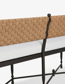 Breton Outdoor Bench by Amber Lewis x Four Hands