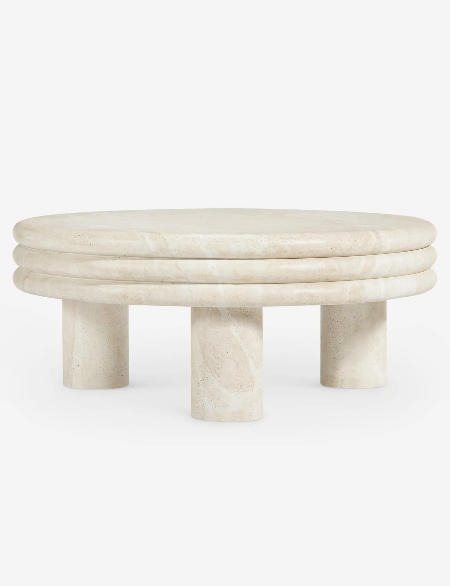 Brittny Round Coffee Table by Button Atelier x Co.House Designs