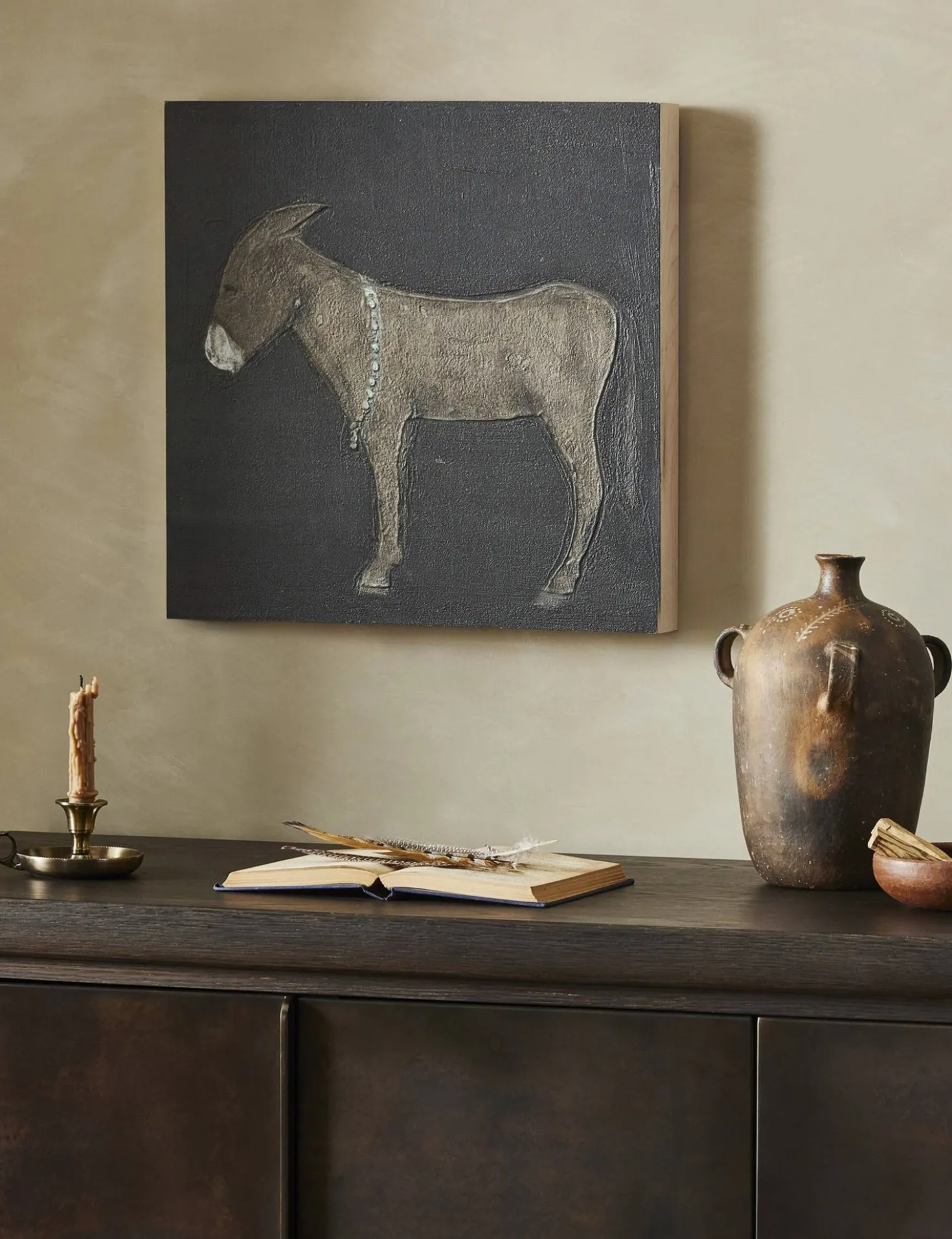 Burro Noche Wall Art by Paul Meyer