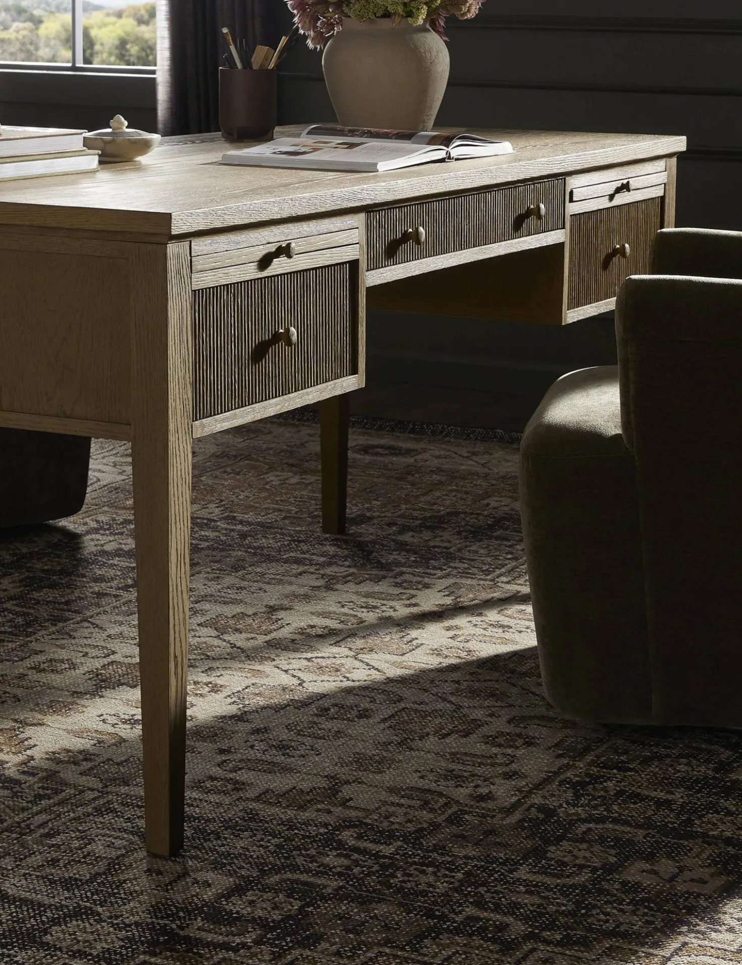 Bush Desk by Amber Lewis x Four Hands