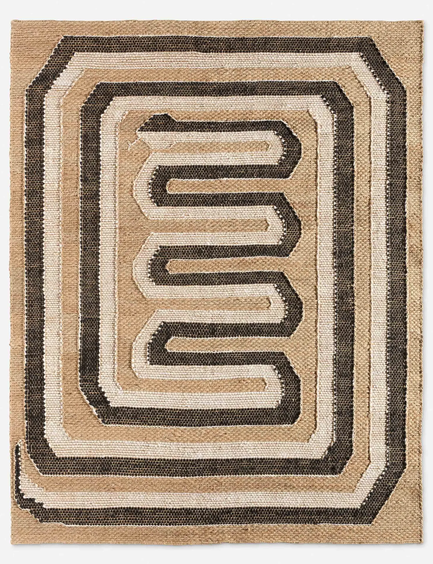 Bushra Handwoven Jute Rug