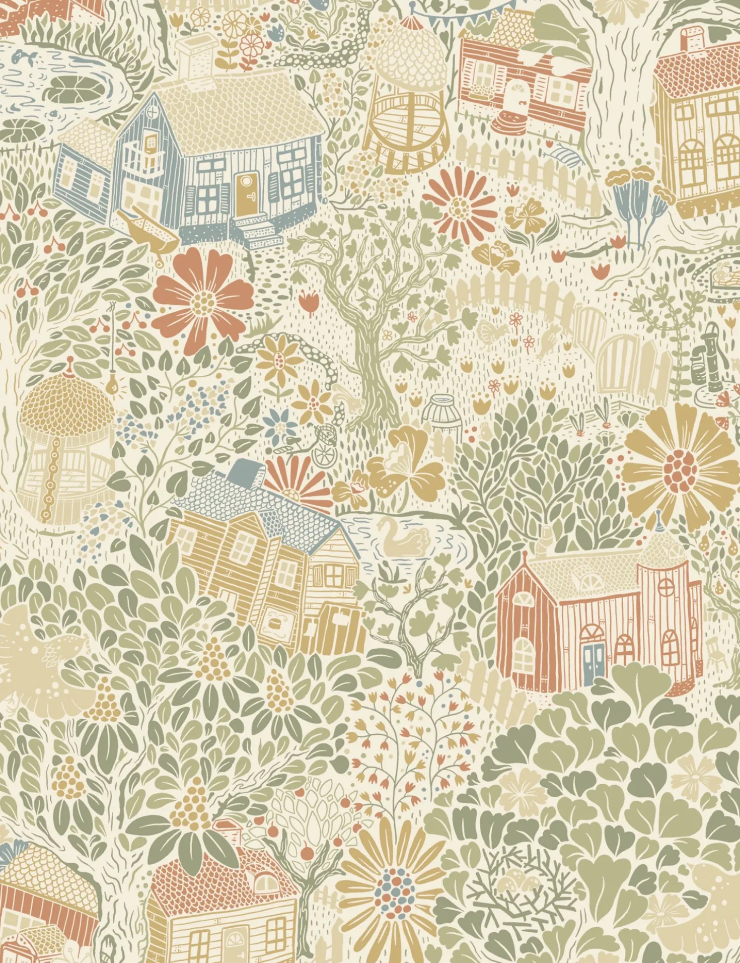 Bygga Bo Wallpaper by Lina Schnaufer