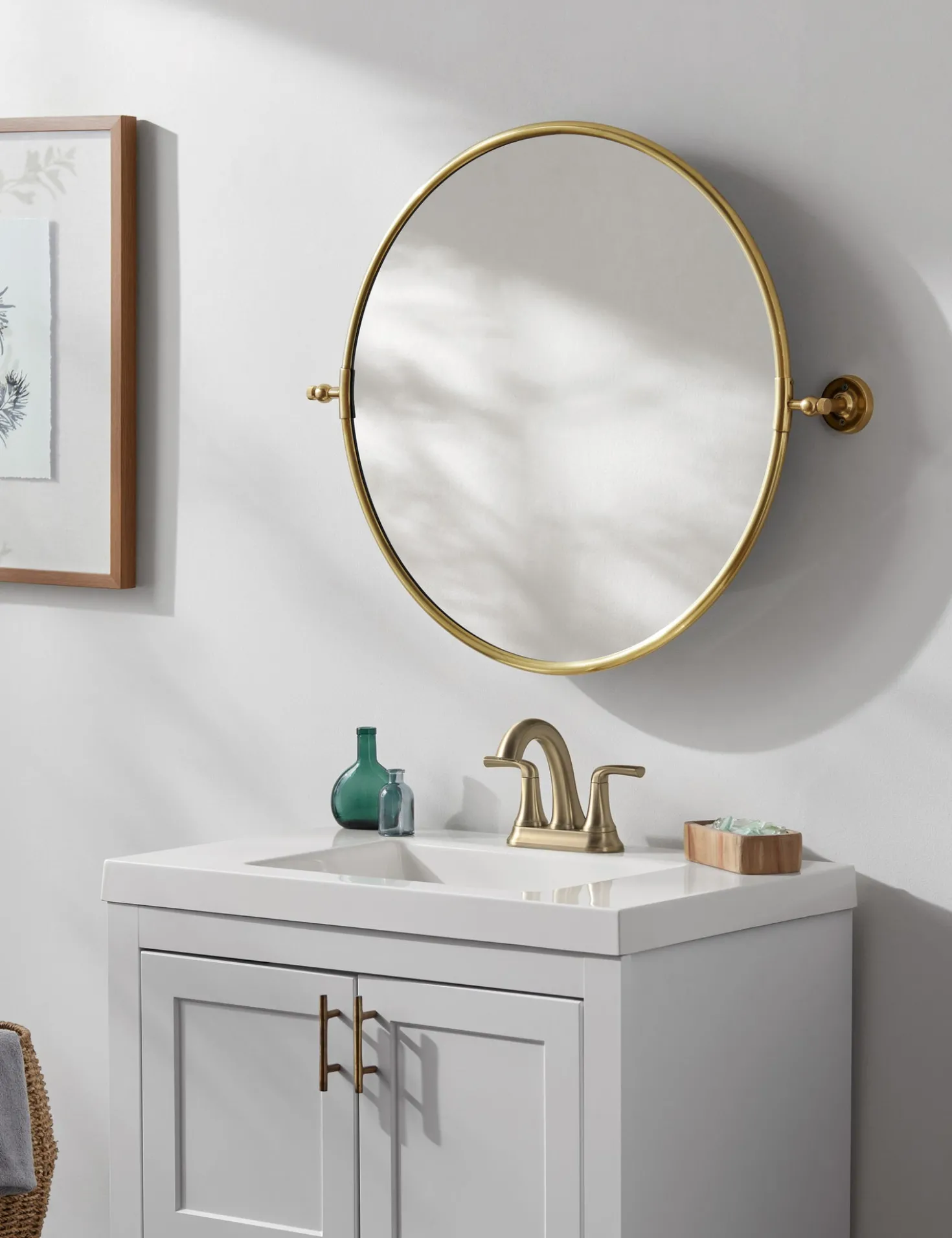 Caferro Round Mirror