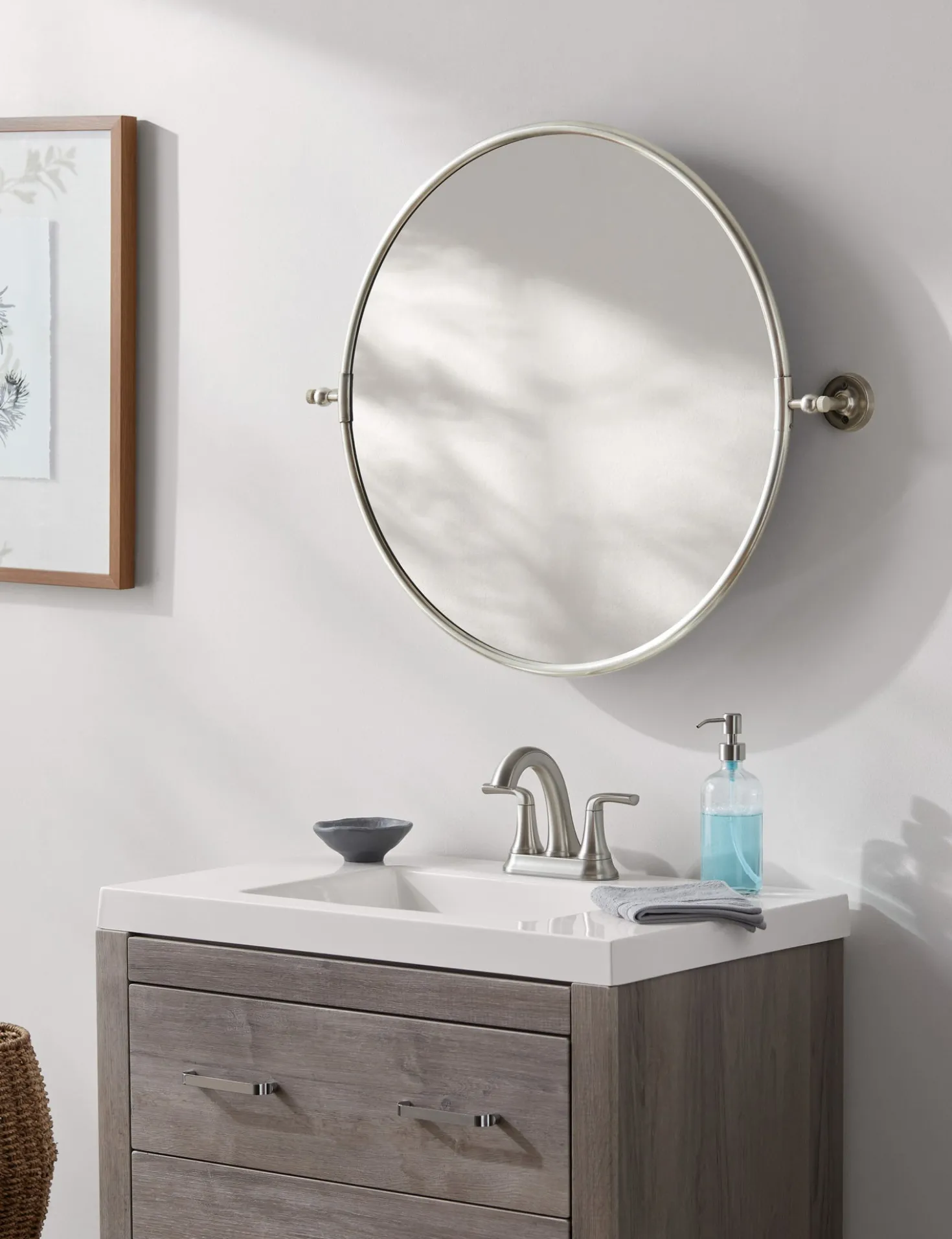 Caferro Round Mirror