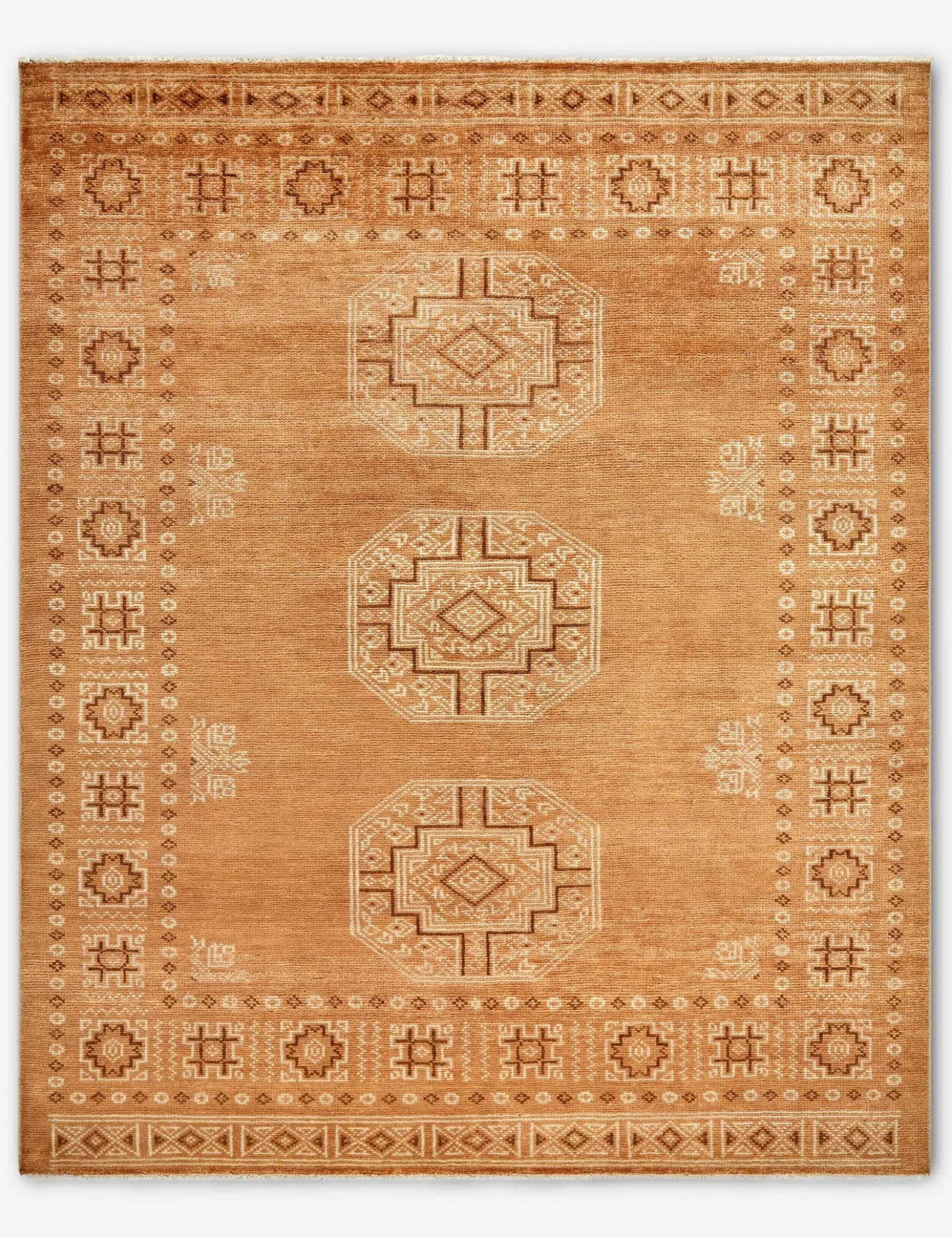 Calvez Hand-Knotted Wool Rug