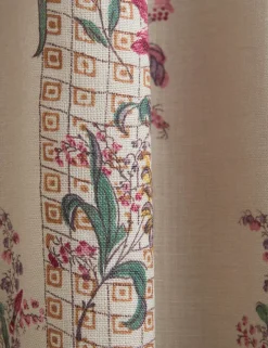 Campden Pleated Linen Curtain Panel by Heidi Caillier