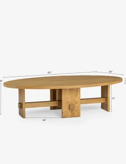 Campos Oval Coffee Table