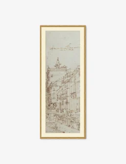 Canaletto Drawing Prints (Set of 2)
