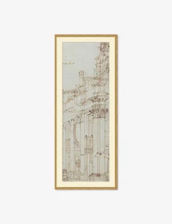 Canaletto Drawing Prints (Set of 2)
