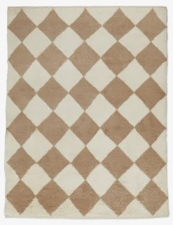 Cariad Hand-Knotted Wool Moroccan Shag Rug