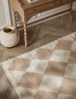 Cariad Hand-Knotted Wool Moroccan Shag Rug