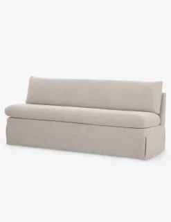 Carmella Slipcover Dining Bench