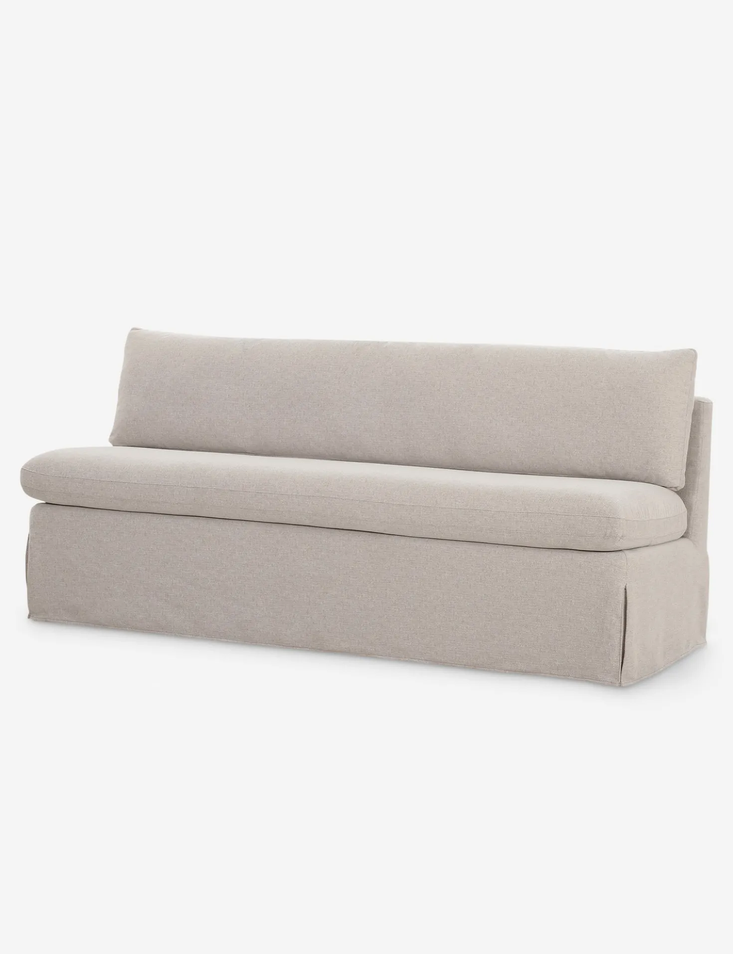 Carmella Slipcover Dining Bench