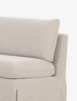 Carmella Slipcover Dining Bench
