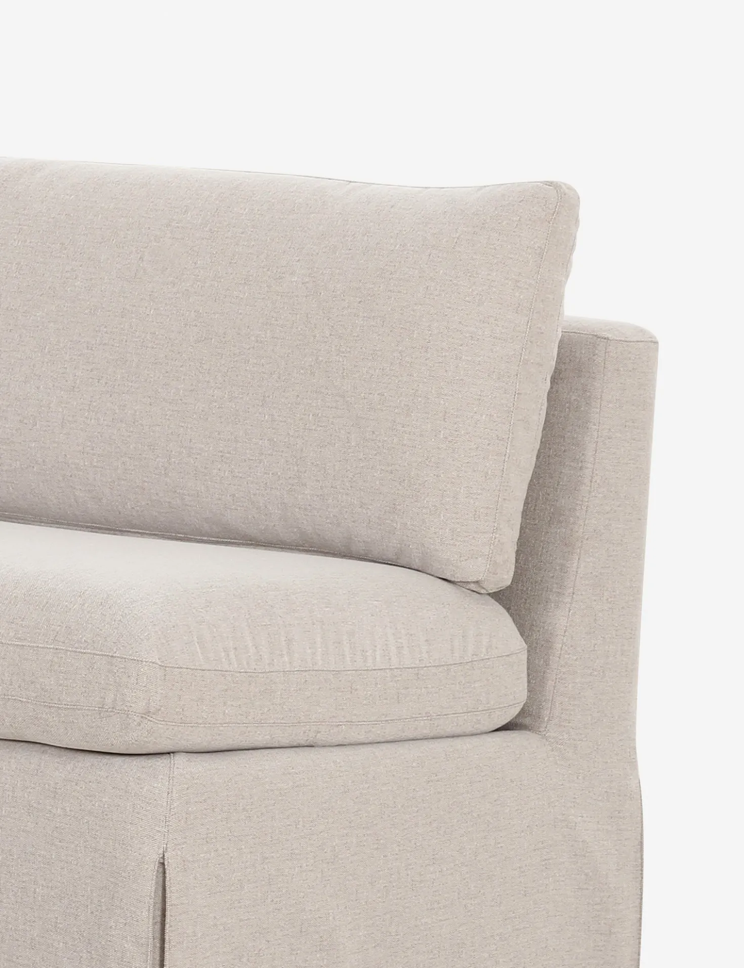 Carmella Slipcover Dining Bench