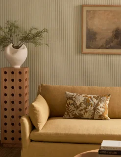 Carnegie Stripe Grasscloth Wallpaper
