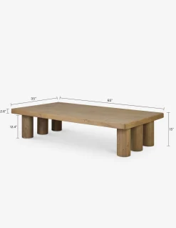 Carrigan Coffee Table by Amber Lewis x Four Hands