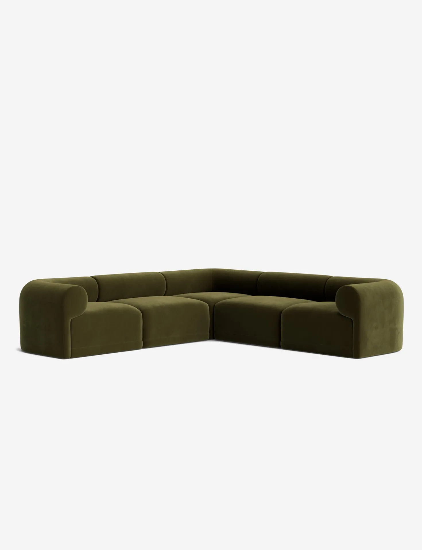 Carson Modular Armed Corner Sectional Sofa