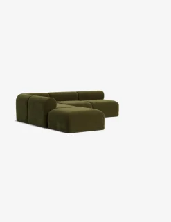 Carson Modular Sectional Sofa with Ottoman