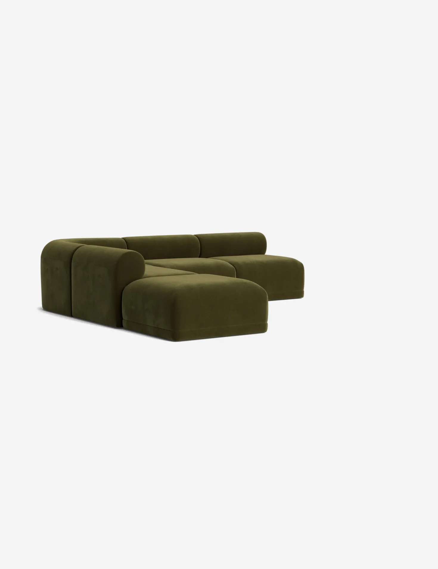 Carson Modular Sectional Sofa with Ottoman