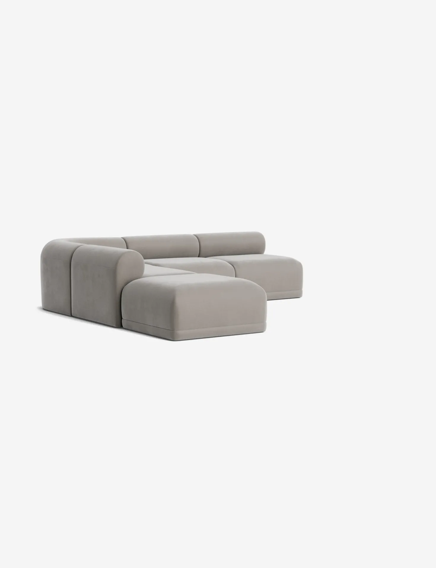 Carson Modular Sectional Sofa with Ottoman