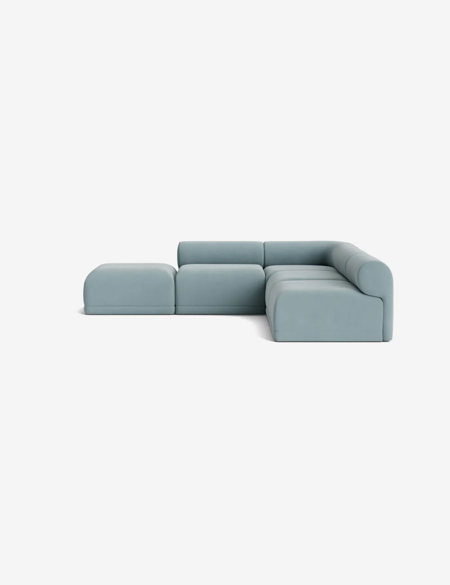 Carson Modular Sectional Sofa with Ottoman
